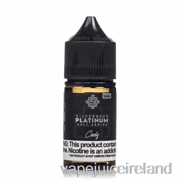 Vape Flavours Cody - Silverback Platinum Series Salts - 30mL 45mg